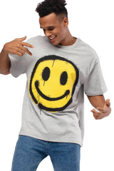 Cotton Tshirt - Happy Grey