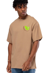 Beige Basic Tshirt - Lime