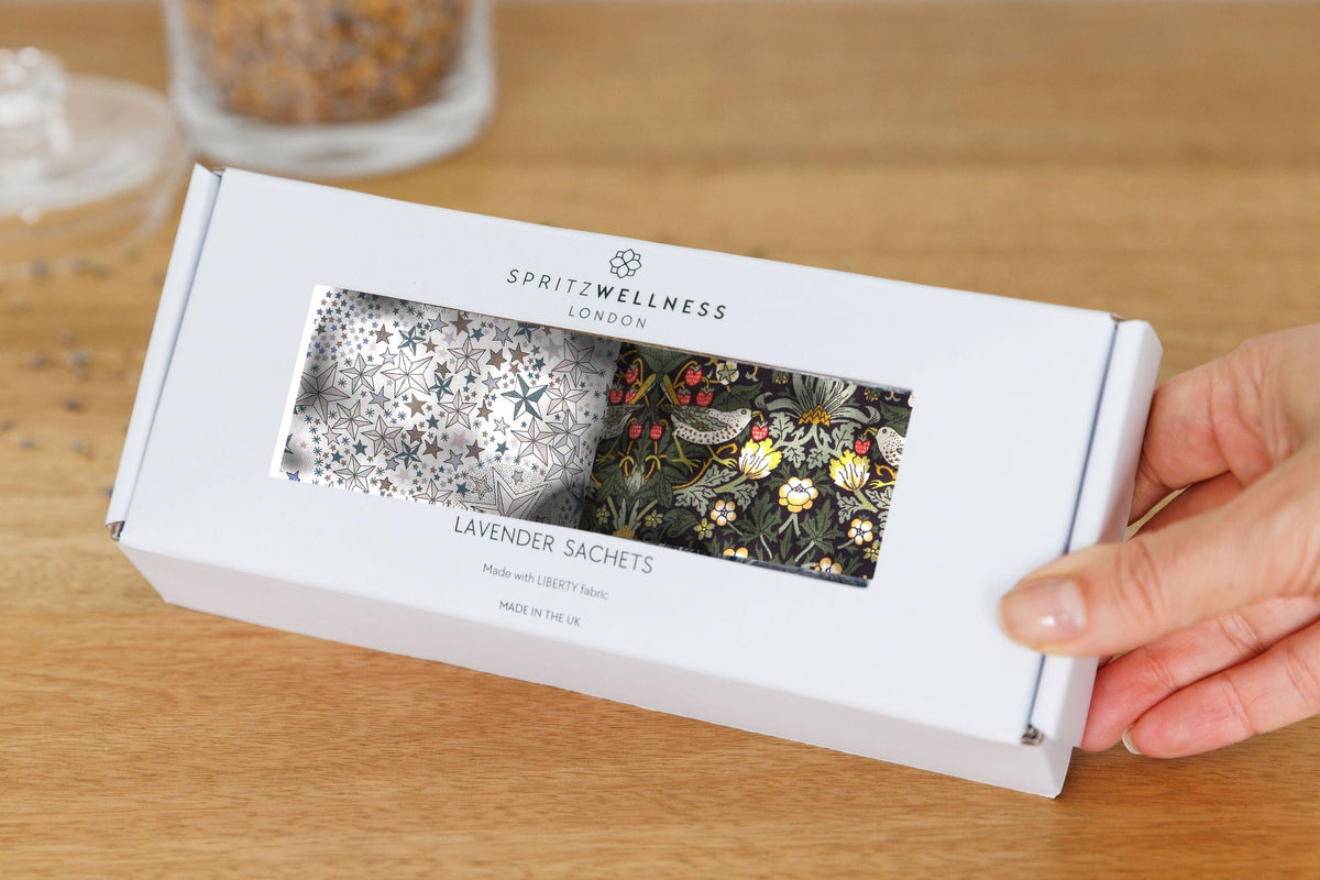 Lavender Sachets - Strawberry Thief & Star
