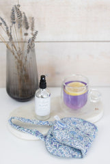 Luxury Aromatherapy Eye Mask - Lodden Blue