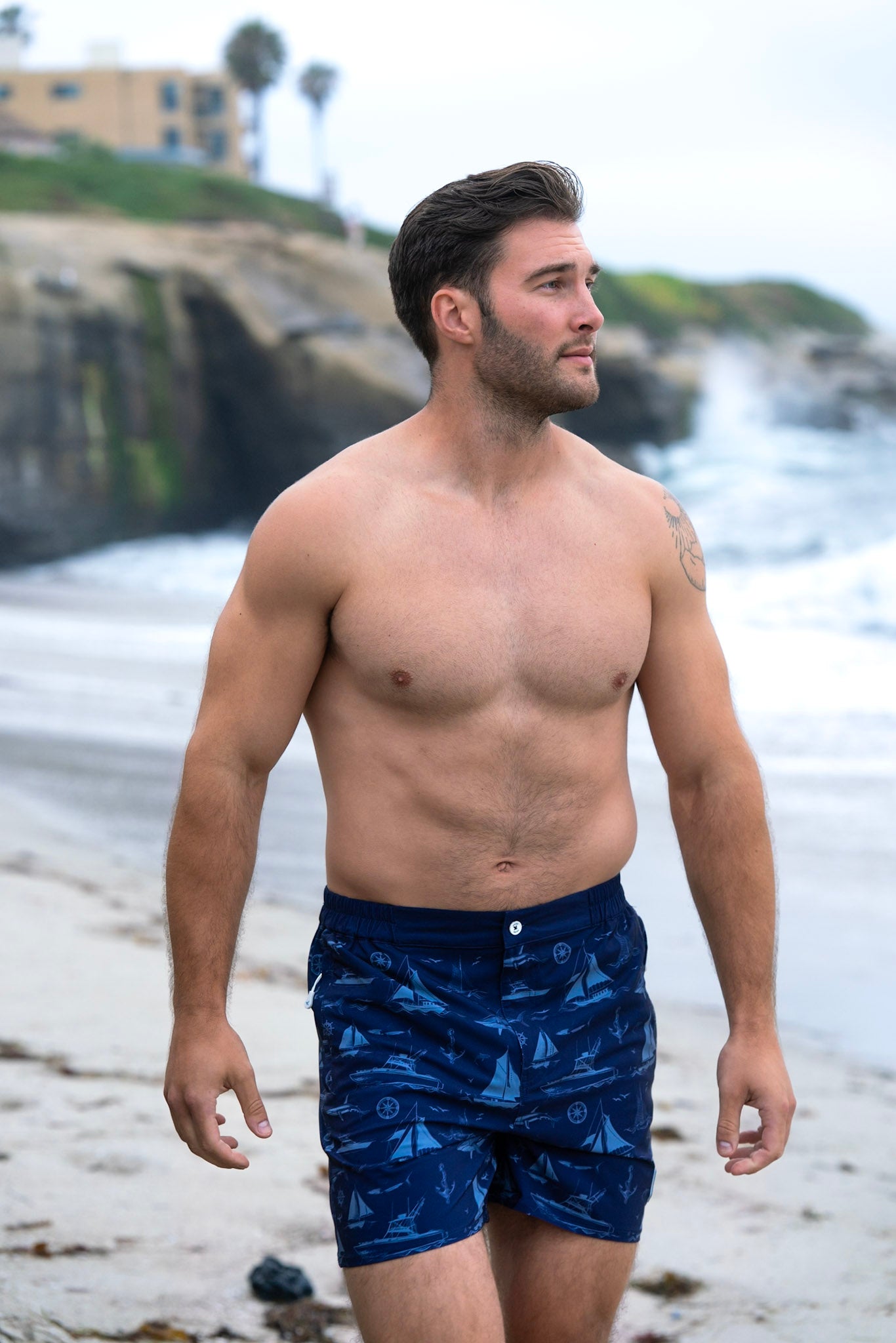 Mens Luxury Swim Trunks | El Capitán