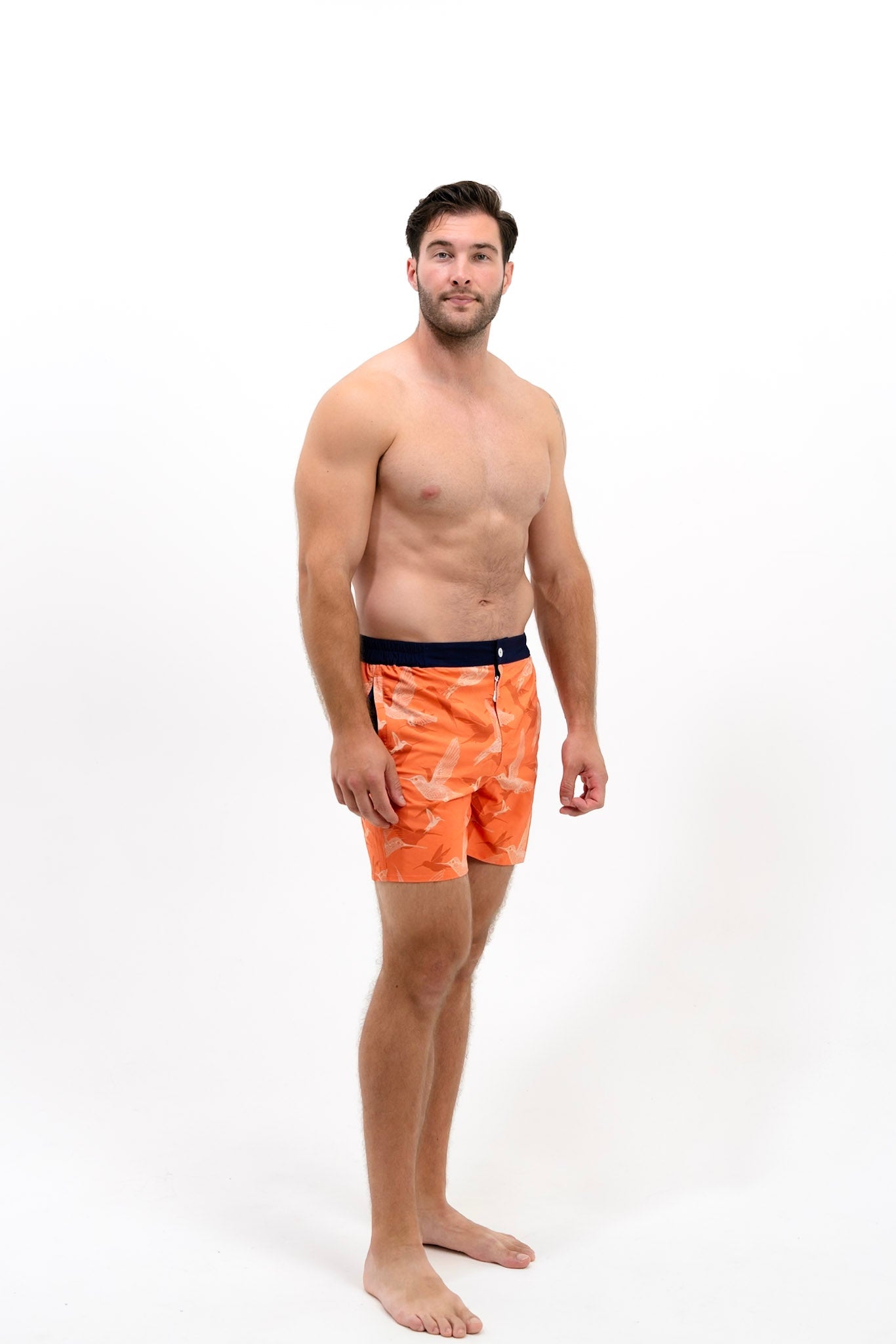 Mens Luxury Swim Trunks | El Colibrí