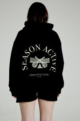 Active Essential Hoodie Black - Avenue Athletica