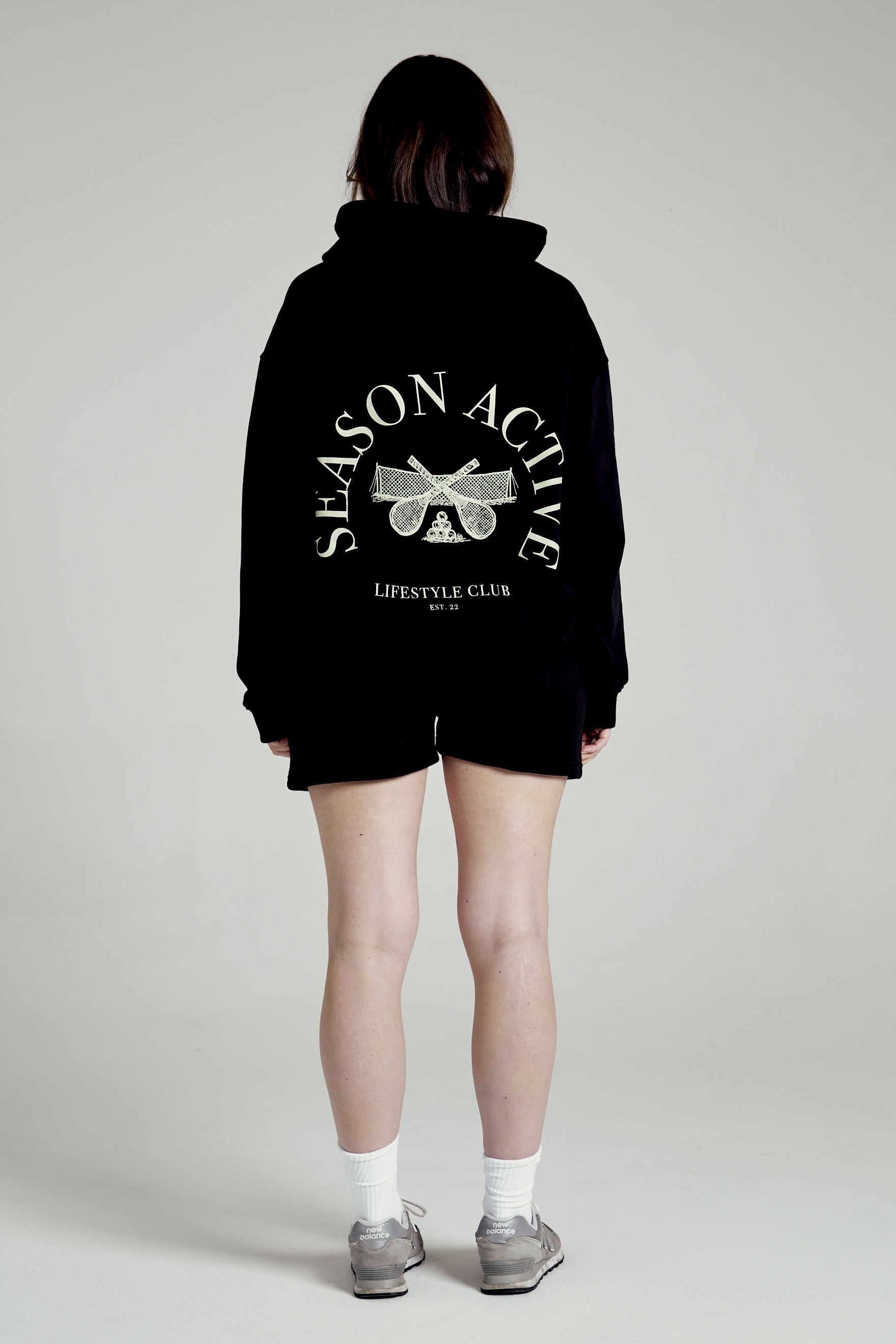 Active Essential Hoodie Black - Avenue Athletica
