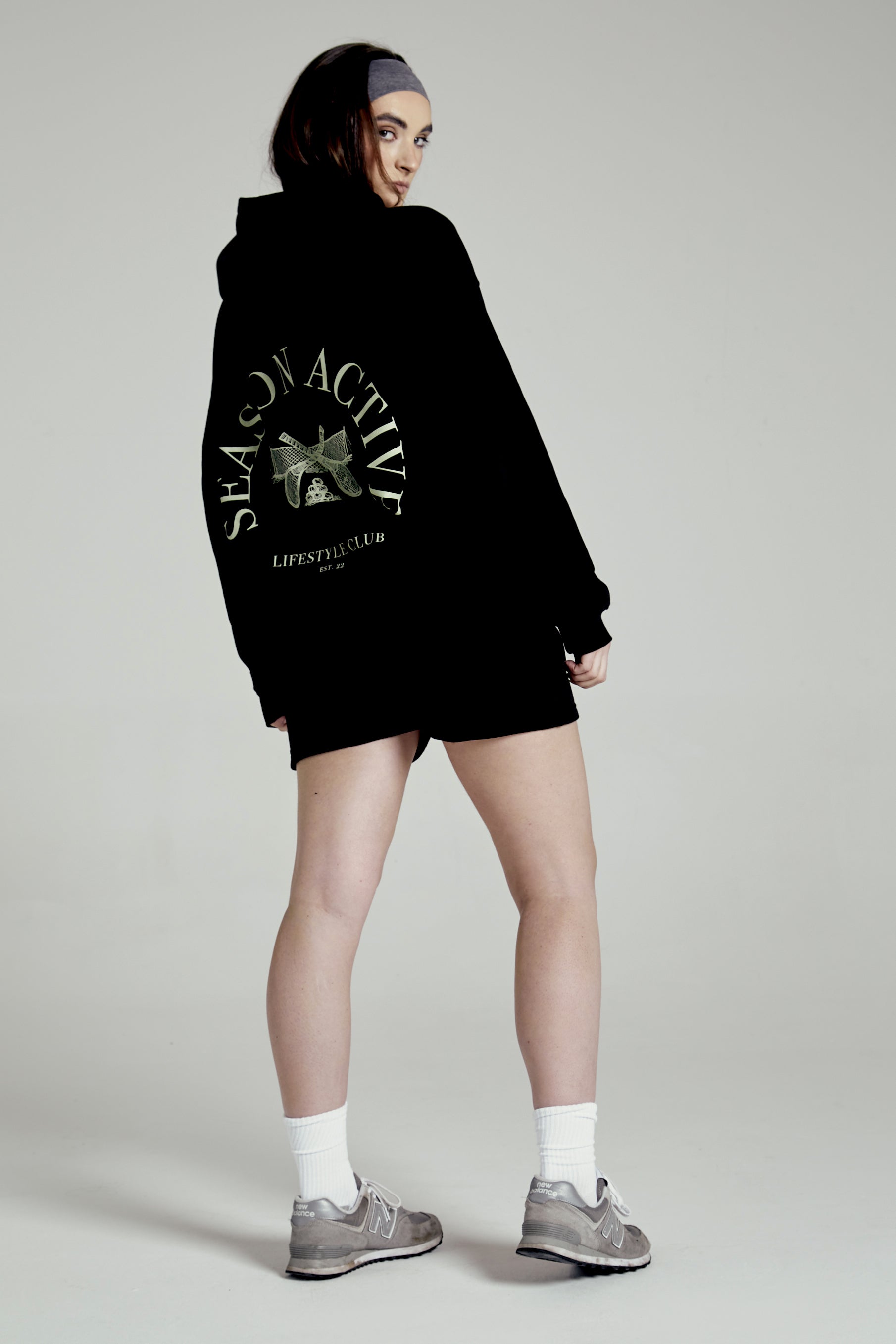 Active Essential Hoodie Black - Avenue Athletica