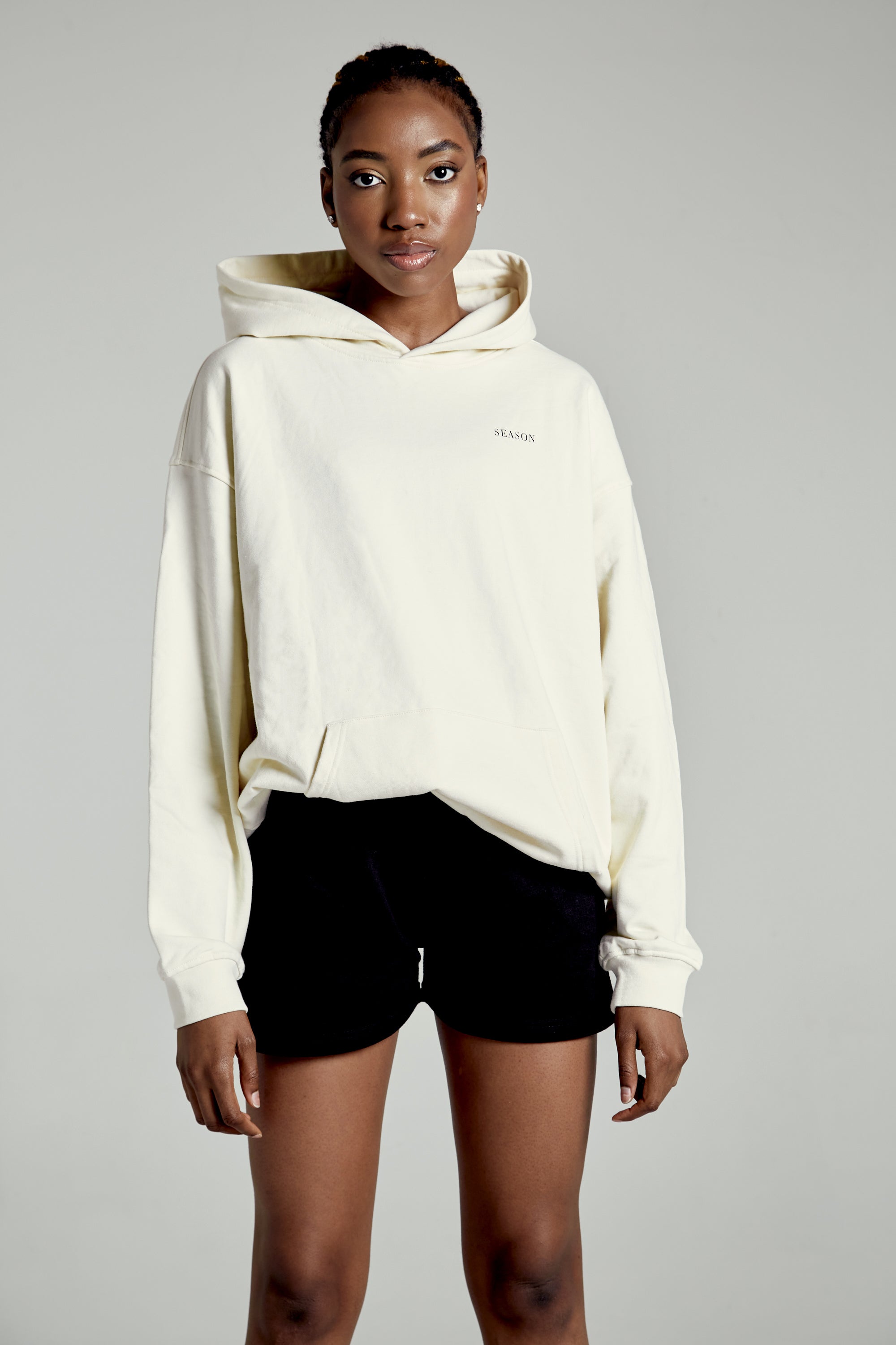 Active Essential Hoodie Off White - Avenue Athletica