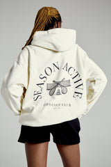 Active Essential Hoodie Off White - Avenue Athletica