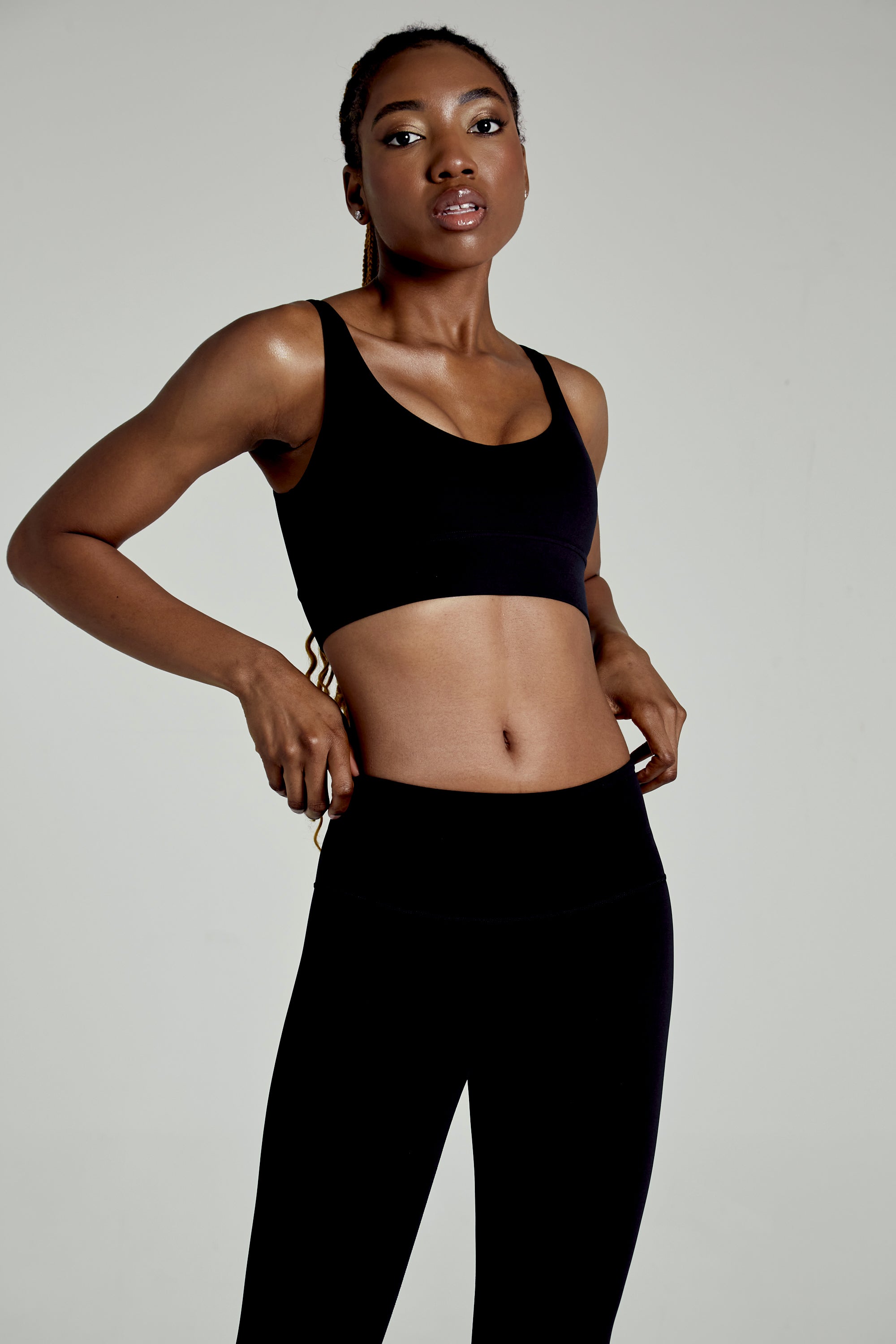 Base Seamless Legging Black - Avenue Athletica