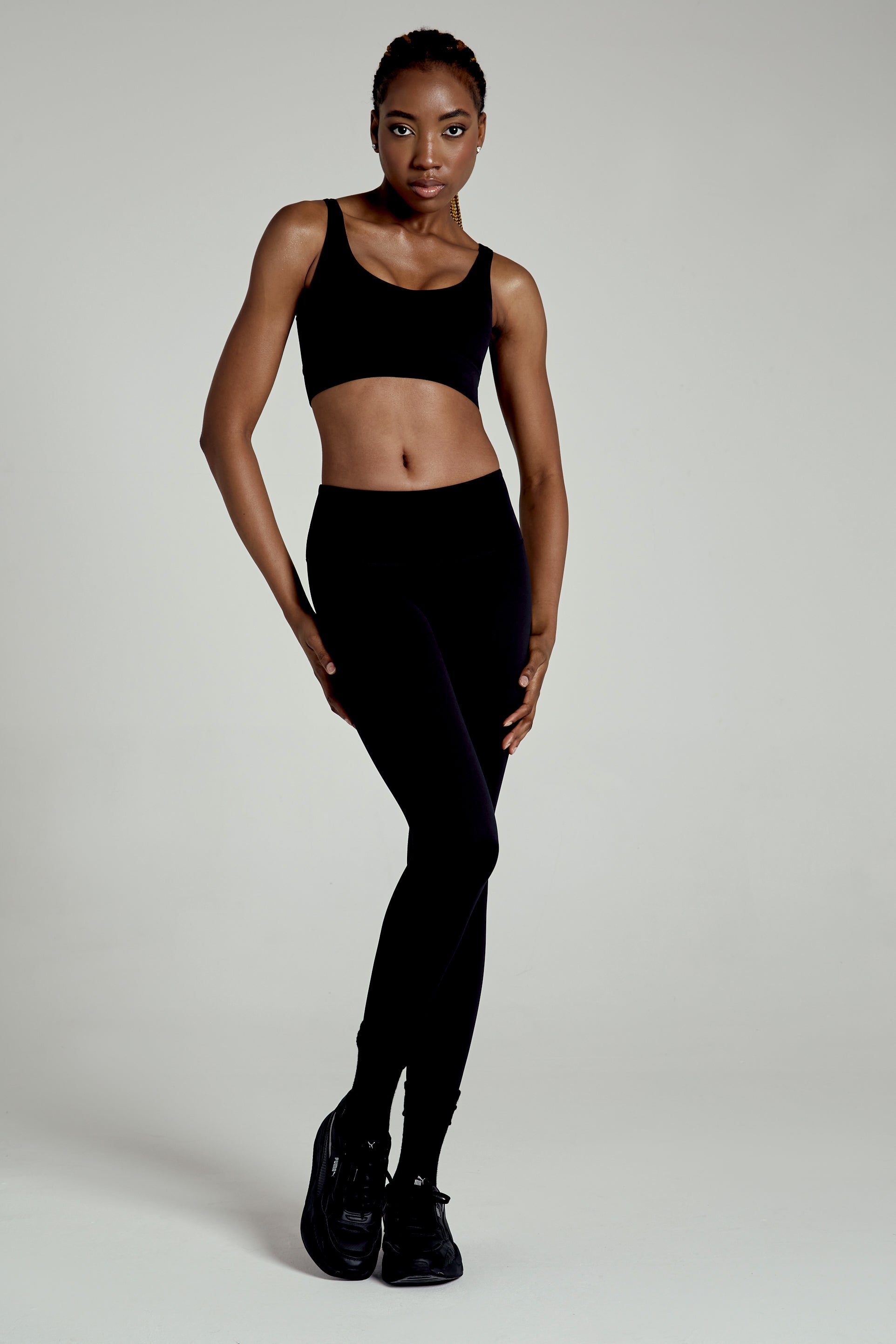 Base Seamless Legging Black - Avenue Athletica