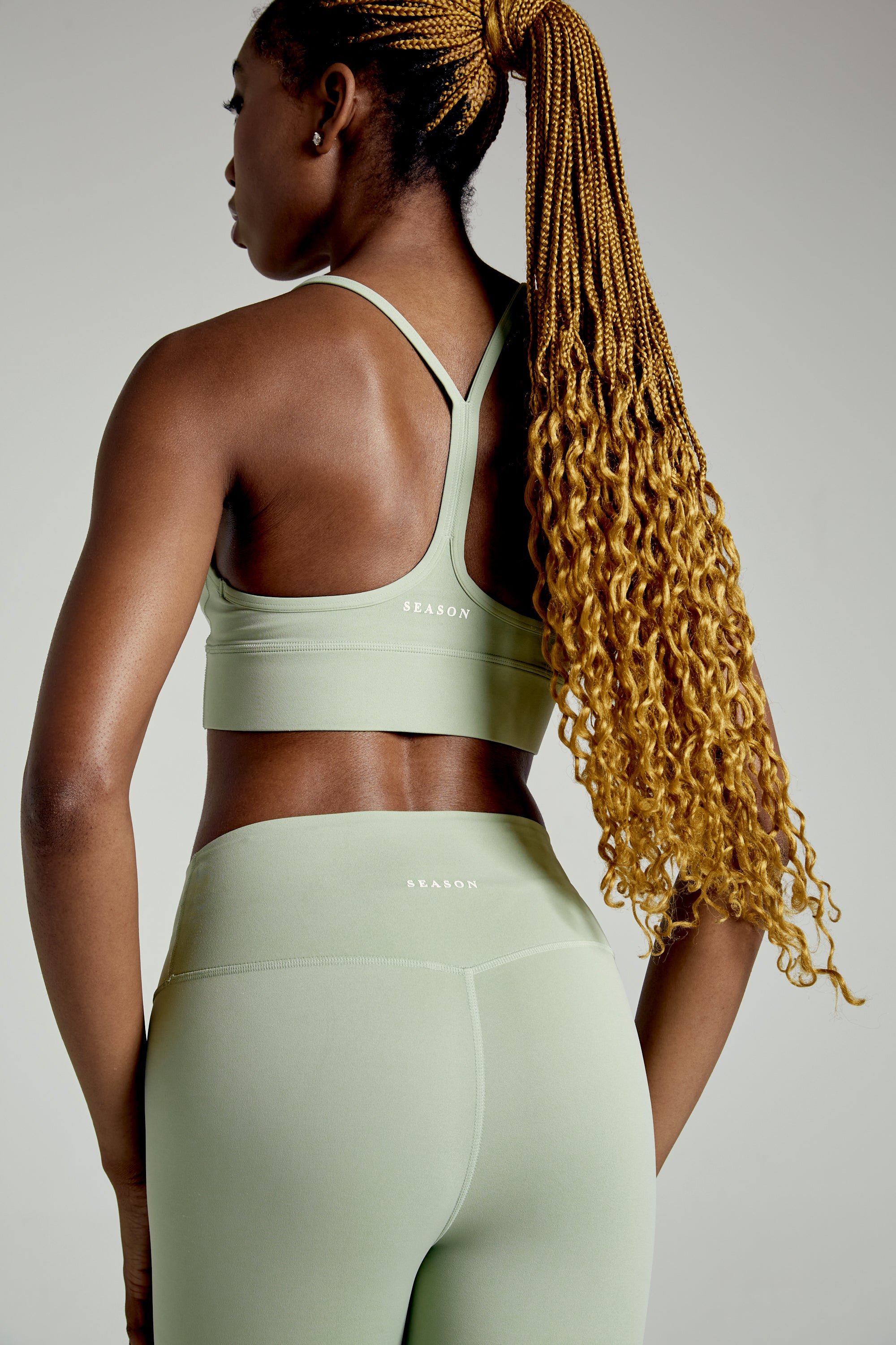 Base Seamless Legging Sage - Avenue Athletica