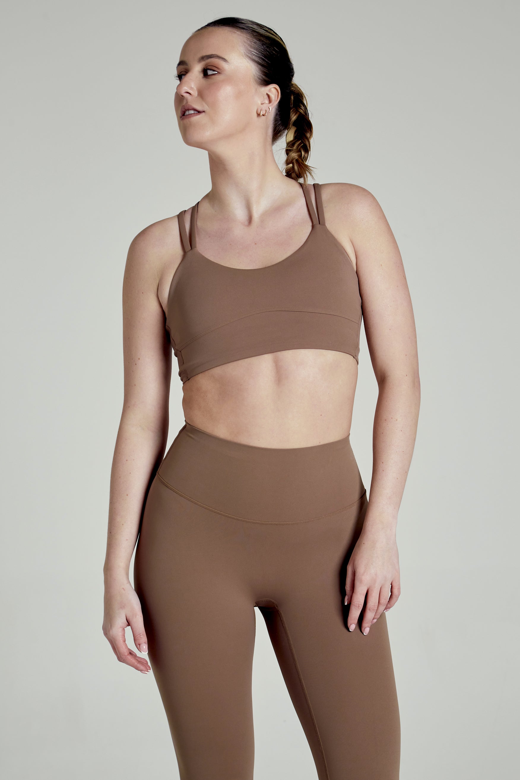 Base Seamless Legging Chocolate - Avenue Athletica