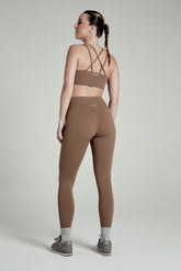 Base Seamless Legging Chocolate - Avenue Athletica