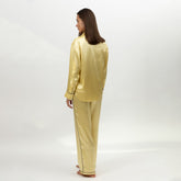 The Lady Silk Shirt Panna Cotta