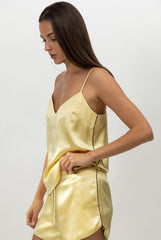 The Lady Silk Camisole Panna Cotta