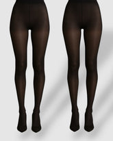 Sculpt 40 Denier Opaque Tights – 2 Pack