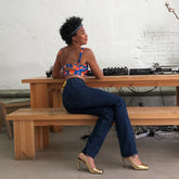 L'ORANGE BLUE ARTEMIS SPORTS BRA