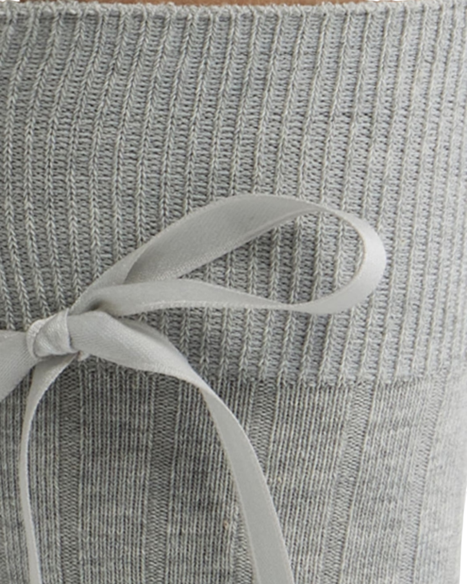 Prima Cotton With Satin Ribbon Socks