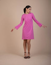 LONG SLEEVES MINID DRESS