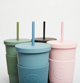 Double Walled Straw Cup 22oz