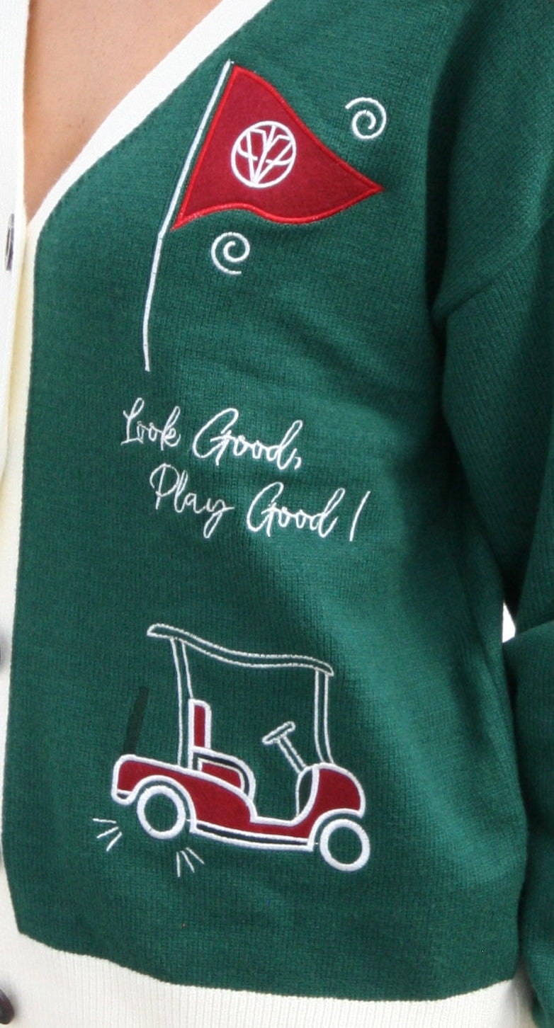 Sophie Cardigan- Green