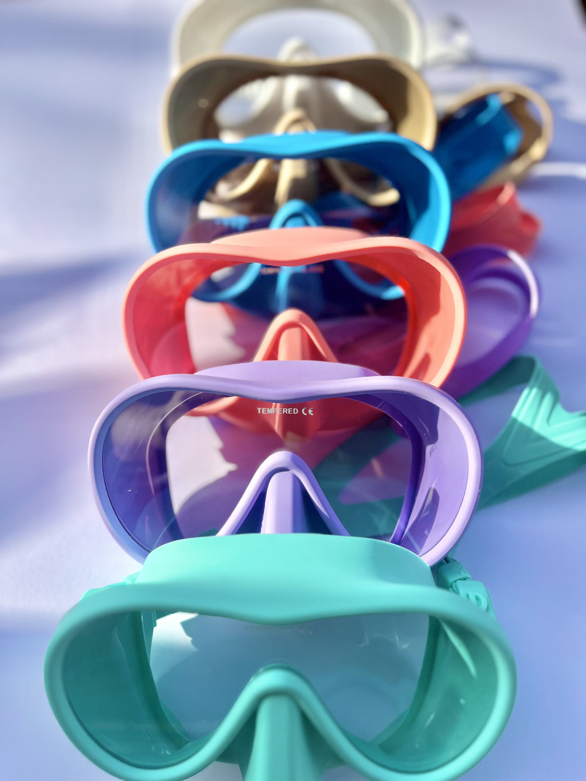 Soft Silicone Mask & Dry Snorkel