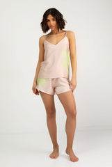 Silk Dreamscape Camisole Pink Flower