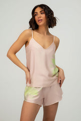 Silk Dreamscape Camisole Pink Flower