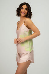 Silk Dreamscape Camisole Pink Flower