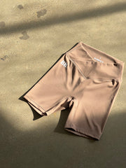 Everyday Crossover Shorts in Tan