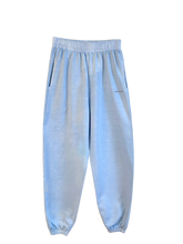 Washed Sky Blue Joggers