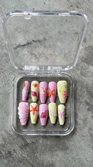 The New York Set Press on Custom Nails