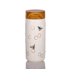 Honey Bee Ceramic Travel Mug