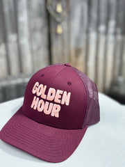* LIMITED EDITION* Padelhüd 'Golden Hour' Trucker Cap