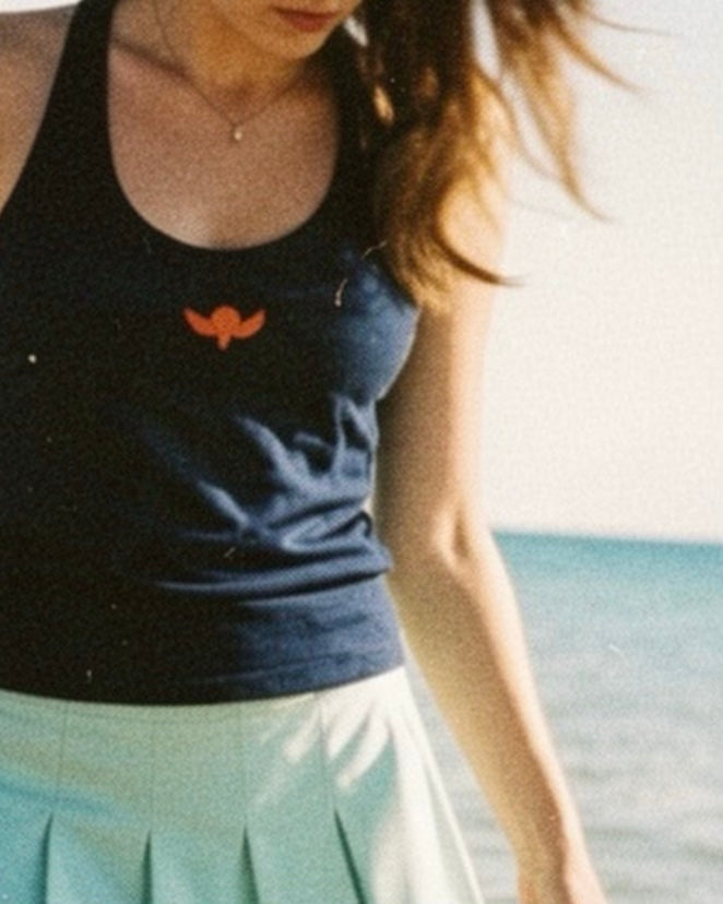 The Courtside Padel Vest – Organic Cotton