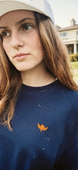 The Matcha Padel Sweatshirt – Orange Crest Logo