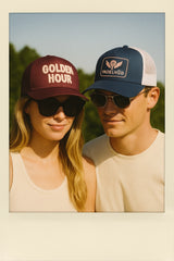 * LIMITED EDITION* Padelhüd 'Golden Hour' Trucker Cap