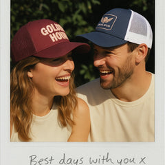 * LIMITED EDITION* Padelhüd 'Golden Hour' Trucker Cap