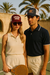 * LIMITED EDITION* Padelhüd 'Golden Hour' Trucker Cap