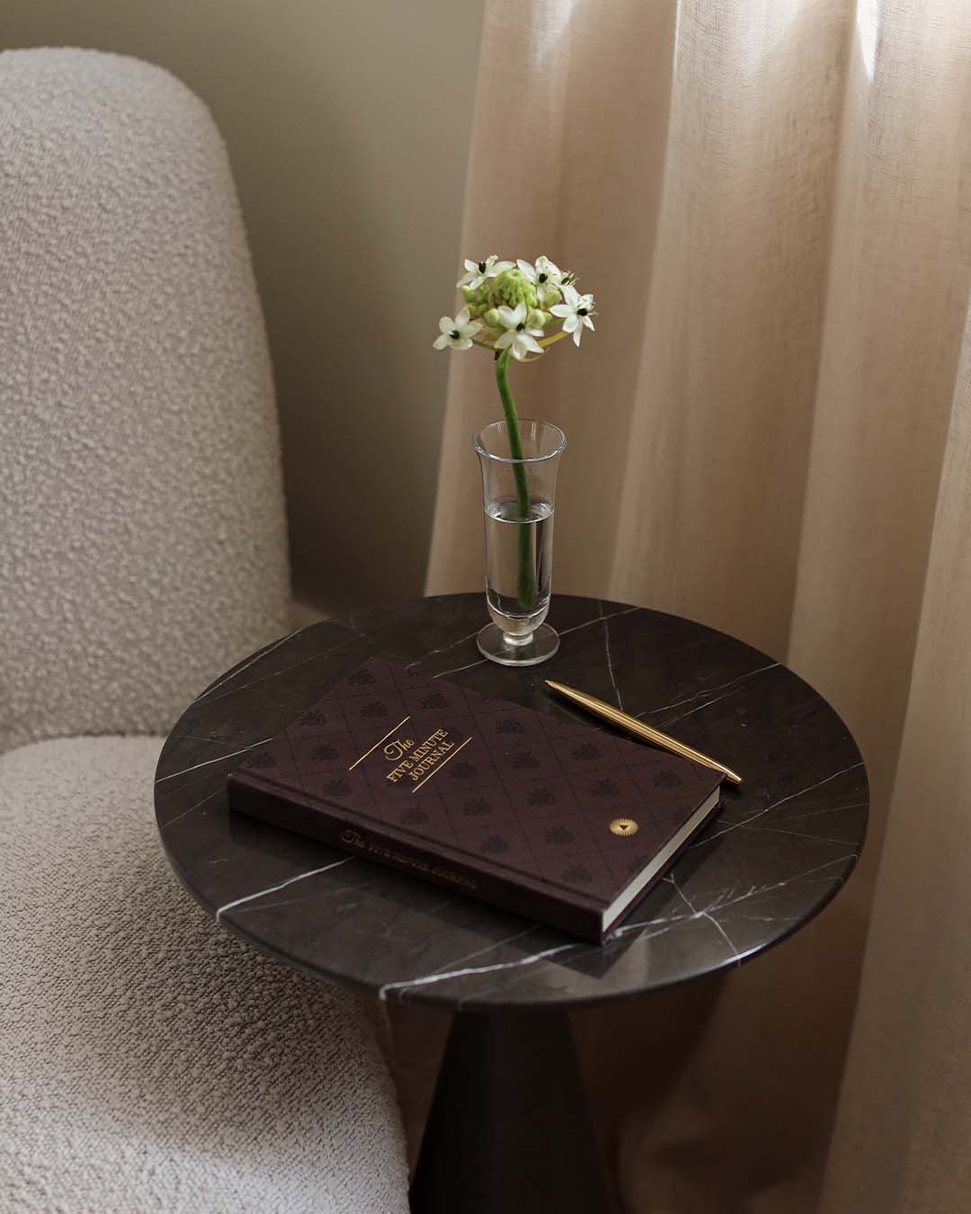 The Five Minute Journal - Mocha Lace