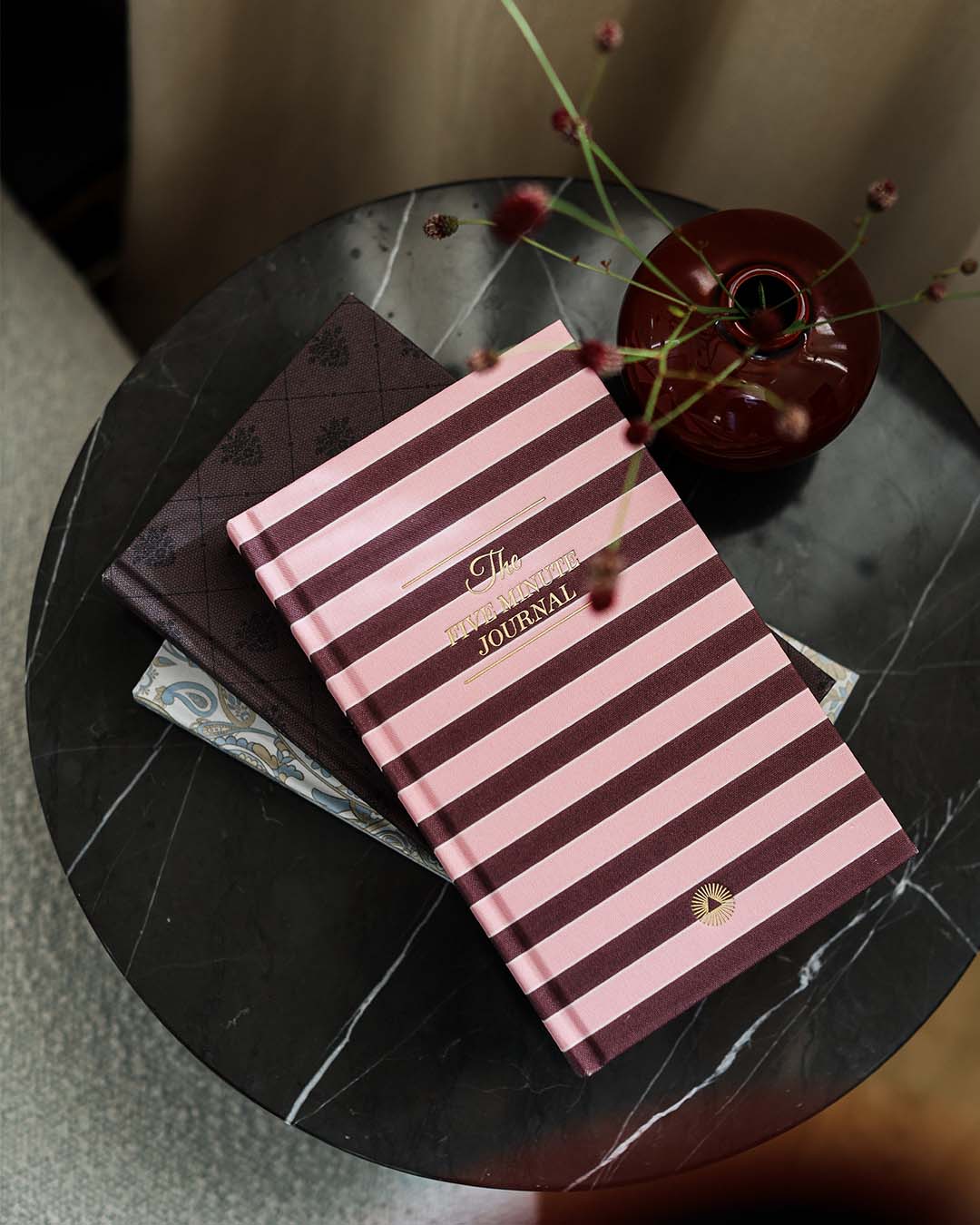 The Five Minute Journal - Pink Stripe