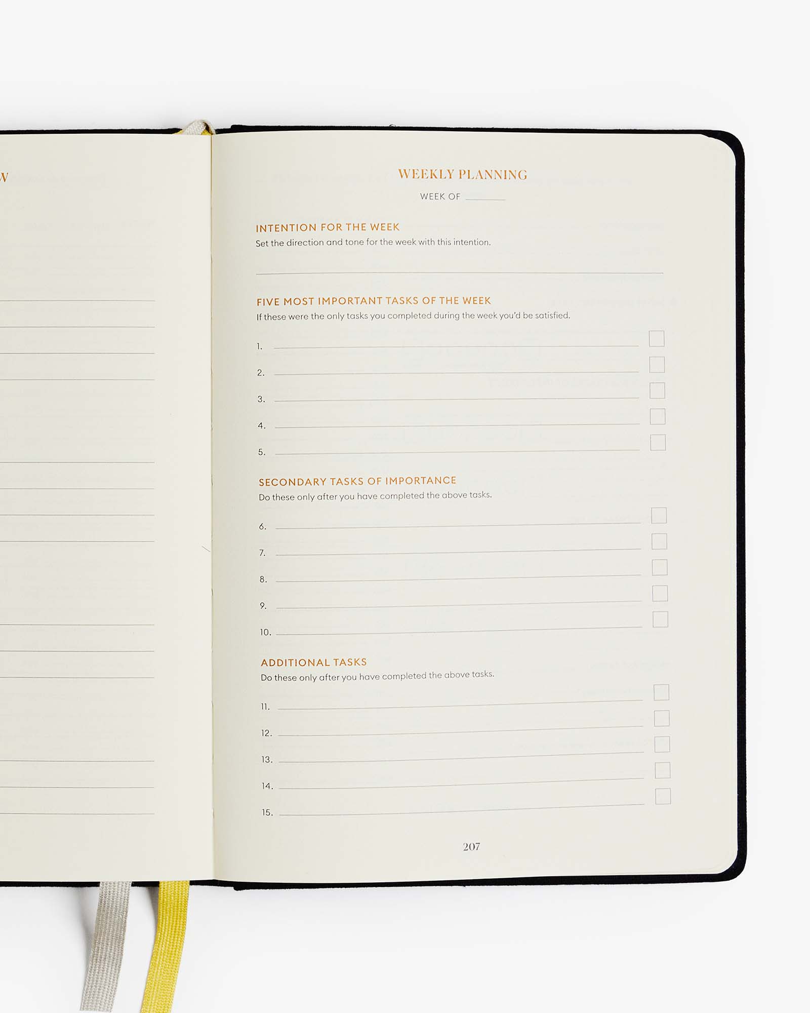 Productivity Planner One Year Bundle - Black