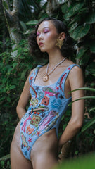 Arizona One Piece Swimsuit - Blue