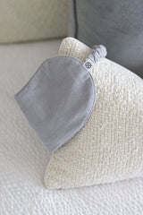 Luxury Aromatherapy Eye Mask - Soft Plain Grey