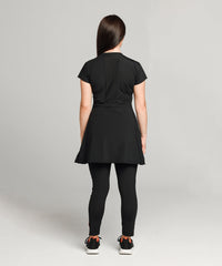 Capped Sleeve Compression Top