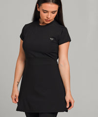 Capped Sleeve Compression Top