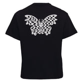 Cotton Butterfly Tshirt - Black