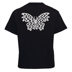 Cotton Butterfly Tshirt - Black