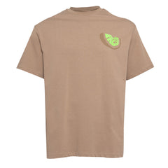 Beige Basic Tshirt - Lime