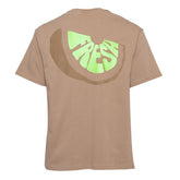 Beige Basic Tshirt - Lime