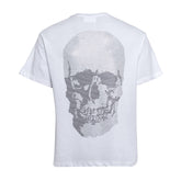Cotton Tshirt - Rhinestone Skull